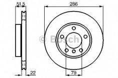 Disc frana BMW Seria 3 Compact (E36) (1994 - 2000) BOSCH 0 986 478 513 foto