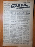 Graiul salajului 4 iunie 1949-art.orasul carei,mina sarmasag,crasna,com.popeni