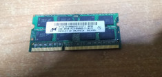 Ram Laptop Micron 2GB DDR3 PC3-8500S MT16J8F25664HZ-1G1F1 foto