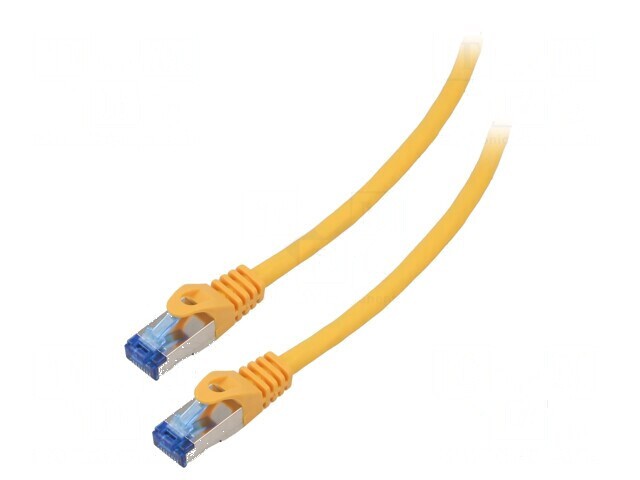 Patch cord S/FTP 6a CCA LSZH portocalie 5m 26AWG