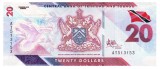 Trinidad &amp; Tobago 20 Dolari 2020 Polimer Seria 513153