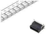 Conector PCB-PCB 12 pini SMT aurit - TE Connectivity