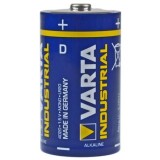 Baterie Alcalina Varta Industrial D R20, 1.5V, Profesionala, Durata Lunga