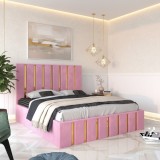 Pat Tapitat Crystal Roz Ofertă limitată