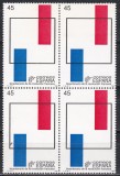 Spania 1989 - 200 de ani de la Revoluția Franceză, Bloc de 4, MNH, Nestampilat