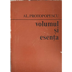 VOLUMUL SI ESENTA-AL. PROTOPOPESCU
