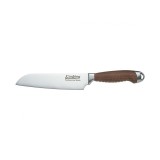 Cumpara ieftin Cutit santoku Maestro Heinner, 18 cm, lama inox, maner lemn nuc