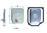 MAHLE HX 147KIT1 Filtru hidraulic, cutie de viteze automata