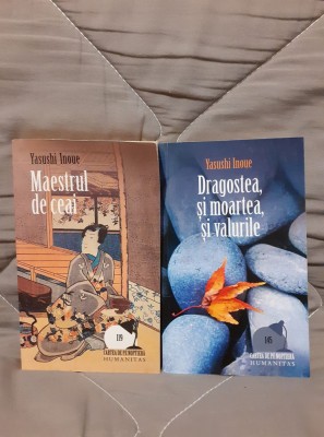 MAESTRUL DE CEAI/DRAGOSTEA SI MOARTEA SI VALURILE-YASUSHI INOUE (2 VOL) foto