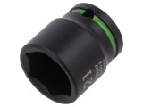 Cap tubular HEX 21mm 3/8 32mm 6-puncte IMPAKTOR