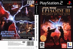 Joc PS2 Star Wars EPISODE III Revenge of the Sith original Playstation 2
