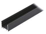 Profil aluminiu negru pentru module LED 1m VARIO30-02