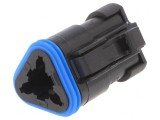 Conector PX0 Mamă 3-PIN Negru