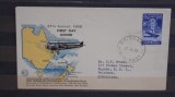 AUSTRALIA - 27 AUGUST 1958 - FIRST TASMAN AIR CROSSING - STAMPILA SPECIALA -