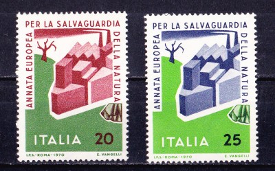 TSV$ - 1970 MICHEL 1325-1326 ITALIA MNH/** LUX foto