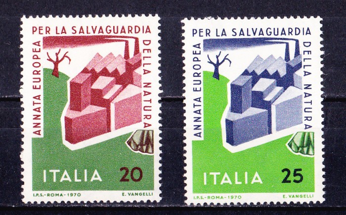 TSV$ - 1970 MICHEL 1325-1326 ITALIA MNH/** LUX