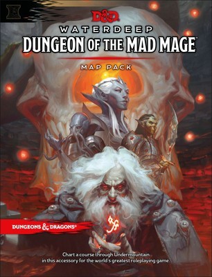 D&amp;amp;d Waterdeep Dungeon of the Mad Mage Map Pack foto