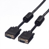 Cablu High Quality VGA 14 pini T-T ecranat + ferita 10m, Roline 11.04.5260