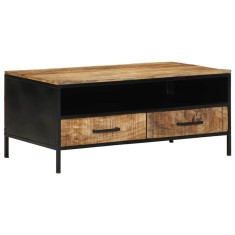 vidaXL Masă de cafea Maro 90 x 50 x 40 cm Lemn masiv de mango