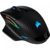 Mouse gaming DARK CORE WIRELESS, 8 butoane progamabile, 18k DPI, autonomie baterie 50 ore lightning off, negru, Corsair