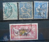 FRANȚA OFICIUL IN CHINA 1902/07