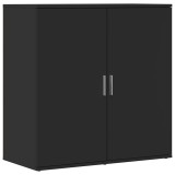 Servanta, negru, 79x38x80 cm, lemn prelucrat, DKD Home Decor