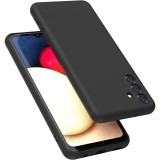 Husa de protectie, flippy, pentru samsung galaxy a55, liquid silicone, cu microfibra pe interior, protectie antisoc, compatibil incarcare wireless, ne