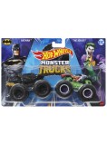 Hot Wheels Monster Trucks Demolition Doubles Batman Vs The Joker (hwn55)