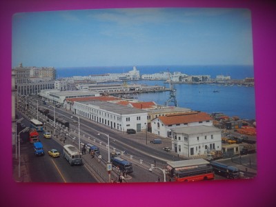 HOPCT 6576 ALGER LA BLANCHE-PORTUL -ALGERIA -AFRICA-CIRCULATA foto