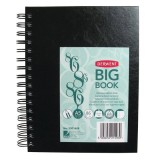Caiet pentru schite si desen DERWENT Professional, A5, cu spira, 86 coli, 110