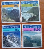 NEW-ZEELANDA-''PEISAJE'' SET COMPLET 4V.-stampilate-Vezi-Scan