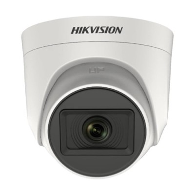 Camera Analog 5MP, lentila 2.8mm, IR 20m, AHD,TVI,CVI,CVBS, Mic - HIKVISION DS-2CE76H0T-ITPFS-2.8mm foto
