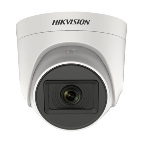 Camera Analog 5MP, lentila 2.8mm, IR 20m, AHD,TVI,CVI,CVBS, Mic - HIKVISION DS-2CE76H0T-ITPFS-2.8mm