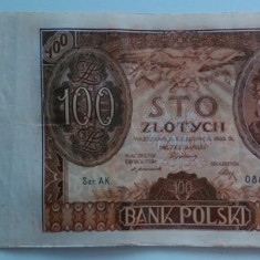 Bancnota Polonia - 100 Zlotych 02-06-1932 - Serie cu 1 punct