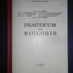 Ion Anghel - Practicum de Biologie (1976, editie cartonata)