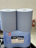Cumpara ieftin Set 2 role hartie industriale albastre 3 straturi 180 m rola 36x36cm CELTEX