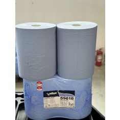 Set 2 role hartie industriale albastre 3 straturi 180 m rola 36x36cm CELTEX