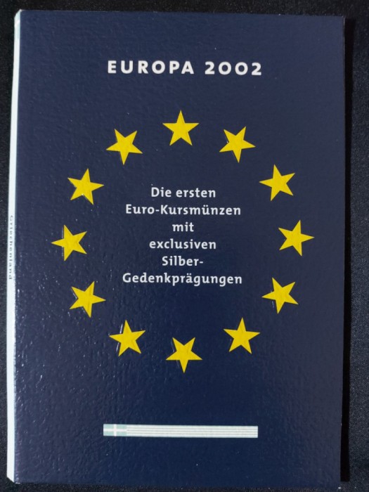Euro set - Grecia 2002 , 8 monede UNC