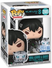 Figurina Mina Ashiro &amp; Bakko - Kaiju No. 8 - Pop! Animation - Funko | Funko