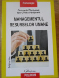 MANAGEMENTUL RESURSELOR UMANE-GEORGETA PANISOARA, ION-OVIDIU PANISOARA, 2016