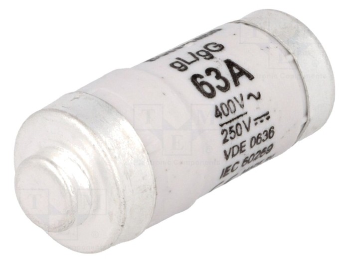 Siguranță Ceramică D02 63A 400VAC