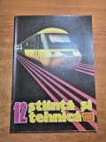 Stiinta si tehnica decembrie 1986-articol aurel a. babes
