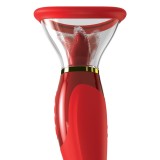 Vibrator Cu Suctiune Her Ultimate Pleasure 24K Gold Luxury Edition