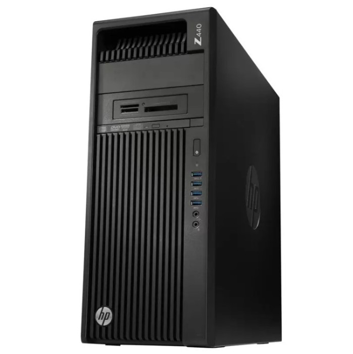 Unitate PC Refurbished, HP Z440 TOWER Workstation, Procesor XEON E5 1620 V4, Memorie RAM 32 GB, SSD 256 GB NOU, Windows 10 Pro, Placa video Nvidia Qua