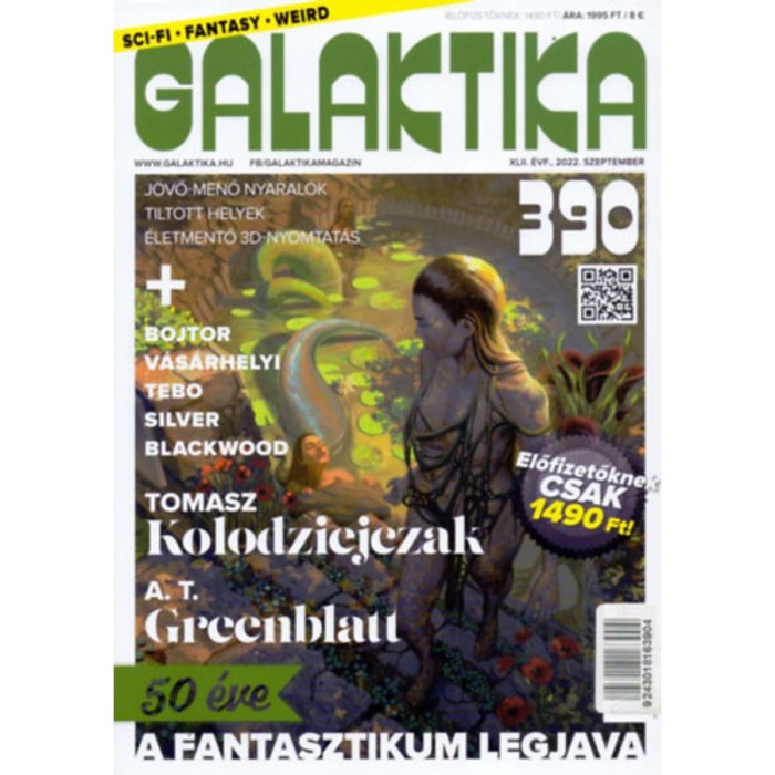 Galaktika Magazin 390. sz&aacute;m - 2022. szeptember