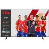 Smart TV LED TCL 75P61K, 190.5 cm, 4K, HDR, Android TV, Negru