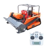 Masina de tuns iarba cu telecomanda pe senile THOR, diesel 12.5CP, 1000 mm