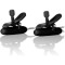 CALEXOTICS - VIBR HEATED NIPPLE TEASERS BLACK