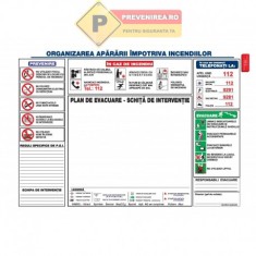 Planuri de incendiu conform legii foto