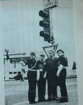 Centura cu diagonala Patrula Circulatie Pionier foto